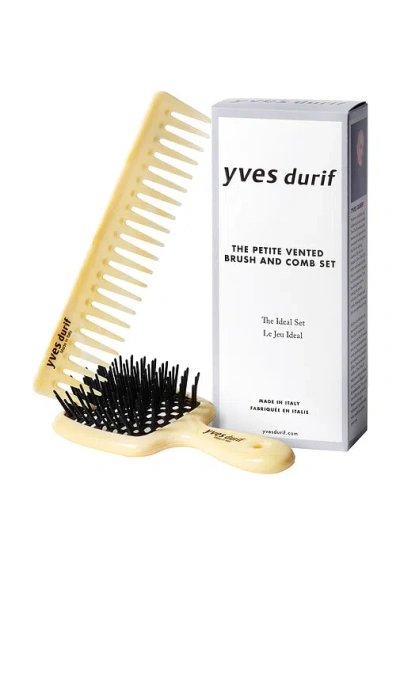 Yves Durif Petite Vented Brush & Comb Set