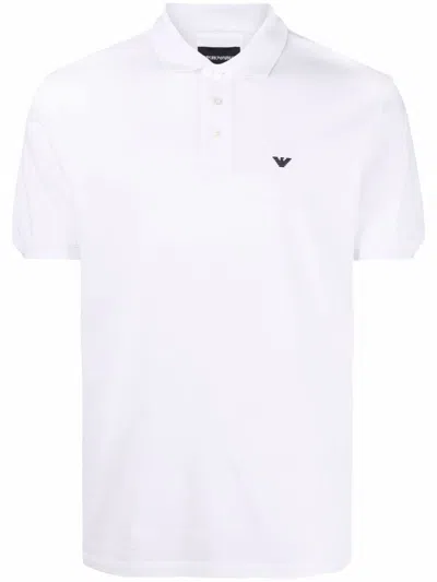Emporio Armani T-shirts And Polos In White