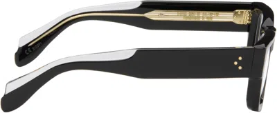 Cutler And Gross Black 9043 Rectangle Optical Glasses