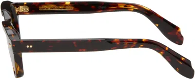 Cutler And Gross Brown 1420 Round Sunglasses