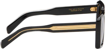 Cutler And Gross Black 1418 Rectangle Sunglasses