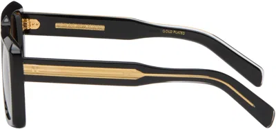 Cutler And Gross Black 1418 Rectangle Sunglasses