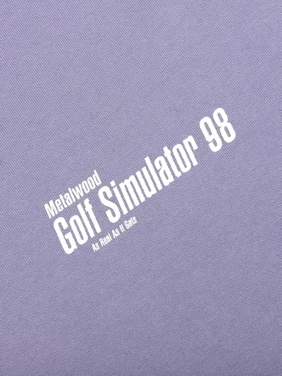 Metalwood Studio Simulator 98 Hoodie In Purple