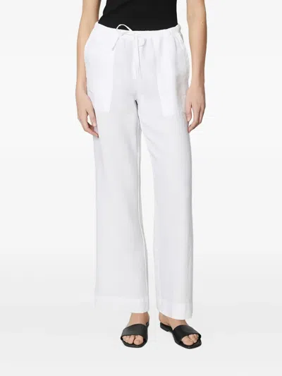 Marc O'polo Drawstring Trousers In White