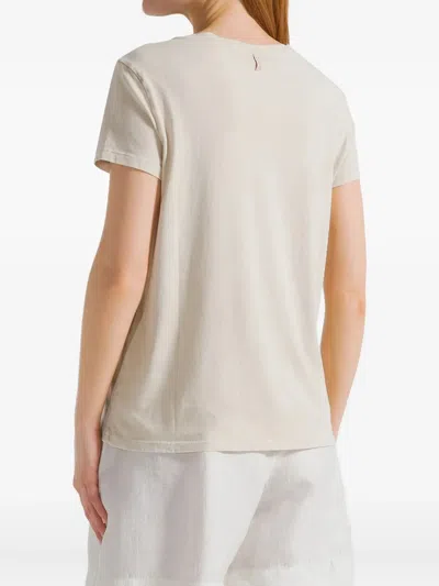 Deha Crew-neck T-shirt In Neutral