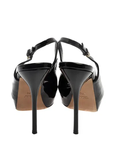 Pre-owned Gucci Slingback Platform Sandals