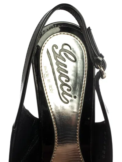 Pre-owned Gucci Slingback Platform Sandals