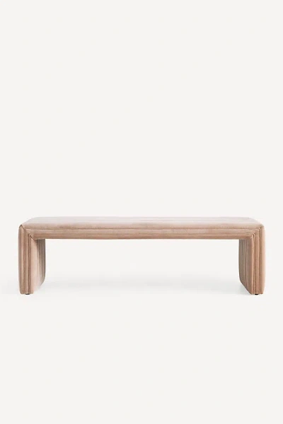 Anthropologie Alexander Velvet Bench