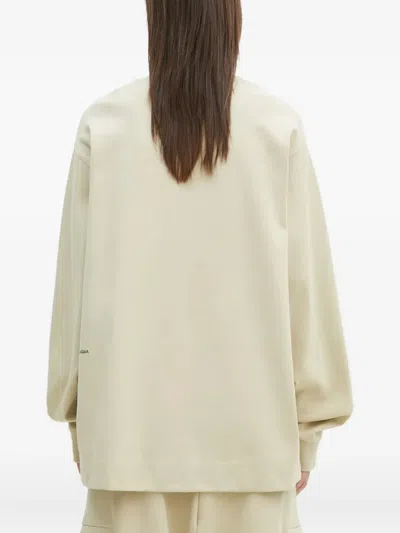 Pangaia Dna Button-up Shirt Jacket In Neutral