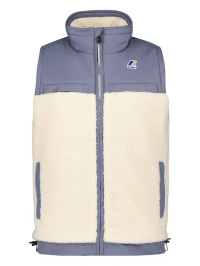 K-way Le Vrai 3.0 Panelled Zip-up Gilet
