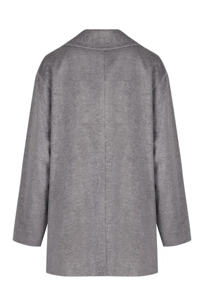Herno Double-breasted Wool Coat