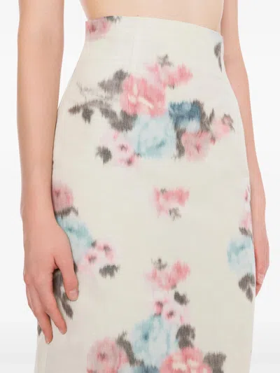 Philosophy Di Lorenzo Serafini Floral-print Midi Shirt