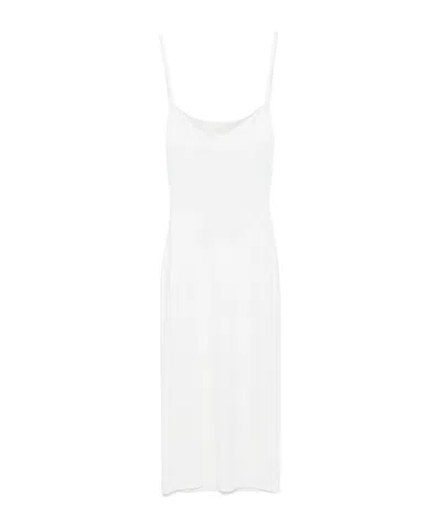 Philosophy Di Lorenzo Serafini Sleeveless Midi Dress In White