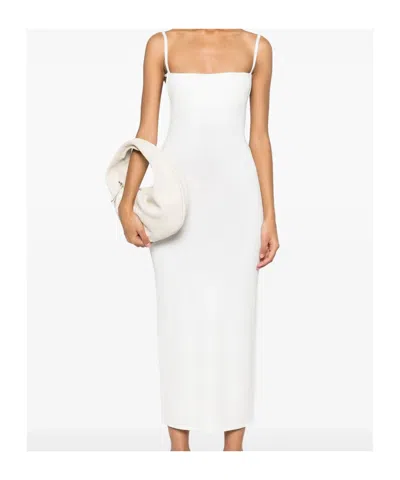 Philosophy Di Lorenzo Serafini Sleeveless Midi Dress In White