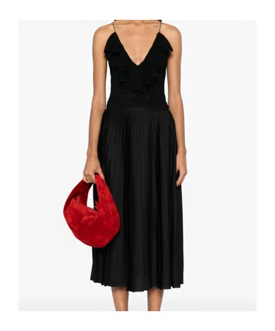 Philosophy Di Lorenzo Serafini Pleated Midi Skirt