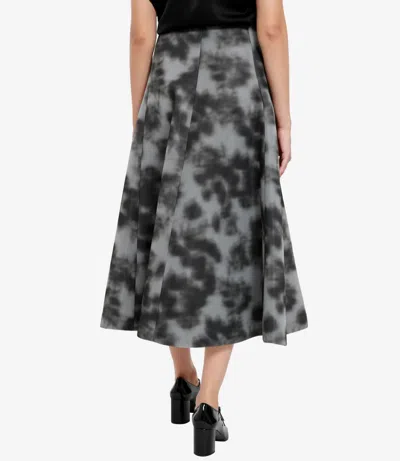 Philosophy Di Lorenzo Serafini Digital-print Full Midi Skirt In Black