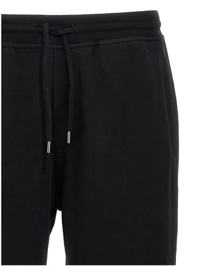 Brunello Cucinelli Silk And Cashmere Blend Joggers In Black