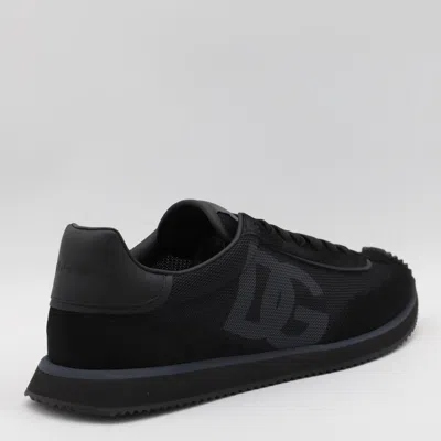 Dolce & Gabbana Low Top Sneakers Featuring Suede Accents