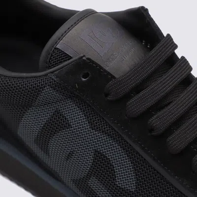 Dolce & Gabbana Low Top Sneakers Featuring Suede Accents
