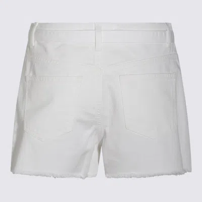 Twinset White Cotton Shorts In White