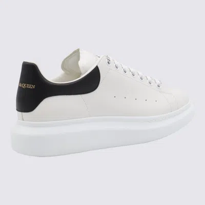 Alexander Mcqueen Alexander Mc Queen White And Black Oversized Sneakers In White