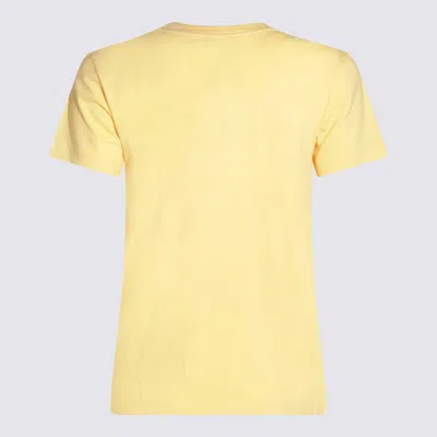 Etro Crew Neck Graphic Print Lightweight Soft Fabric In Yellow