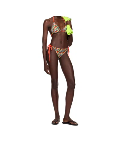 Martine Rose Ssense Exclusive Multicolor Logo Bikini In Multi