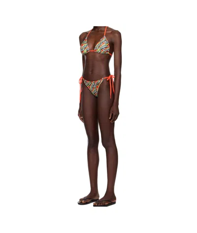 Martine Rose Ssense Exclusive Multicolor Logo Bikini In Multi