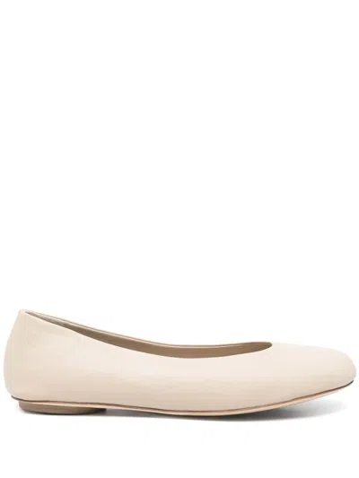 Weekend Max Mara Leather Ballet Flats