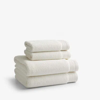 The Company Store Plush Spa Solid 4-piece Bath & Hand Towel Set