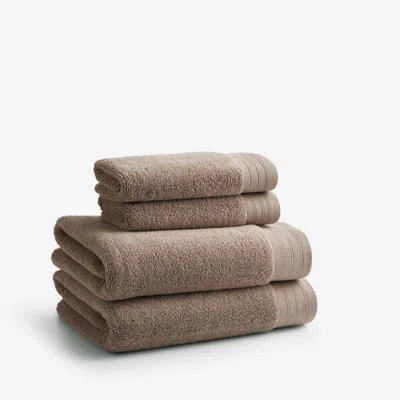 The Company Store Plush Spa Solid 4-piece Bath & Hand Towel Set