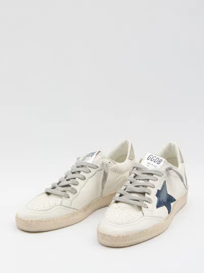 Golden Goose Ball Star Sneakers In White
