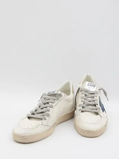 Golden Goose Ball Star Sneakers In White