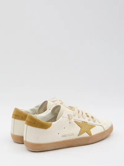 Golden Goose Super Star Sneakers In Orange