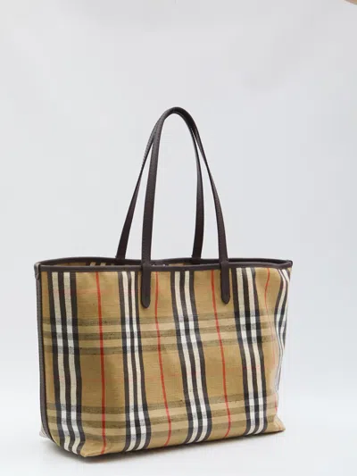 Burberry Women Highlands Tote Bag Medium