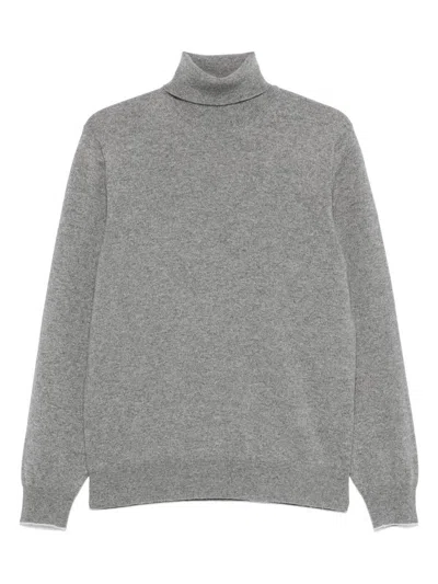 Brunello Cucinelli Men Cashmere Turtle-neck Sweater