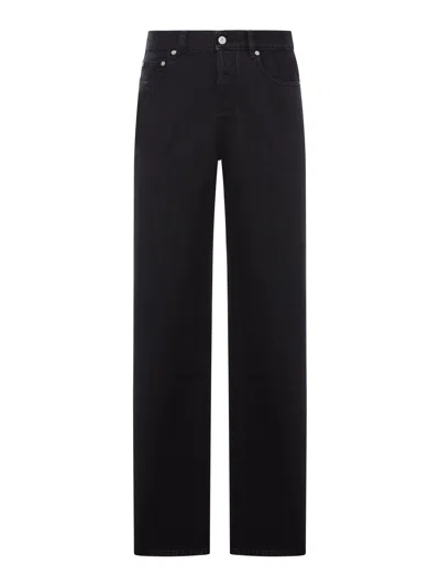 Jacquemus Straight Denim Pants Featuring Belt Loops