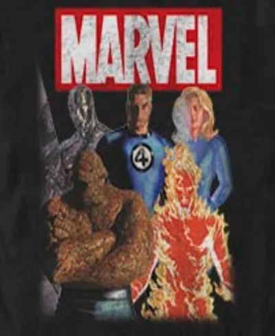 Fifth Sun Men's Marvel Team F4 Short Sleeve T-shirt