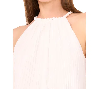Parker Women's The Paris Pleated Halter Top In White