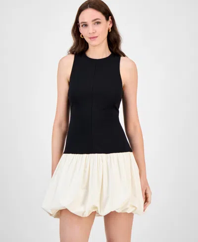 Rachel Rachel Roy Women's Lindy Mixed-media Mini Dress