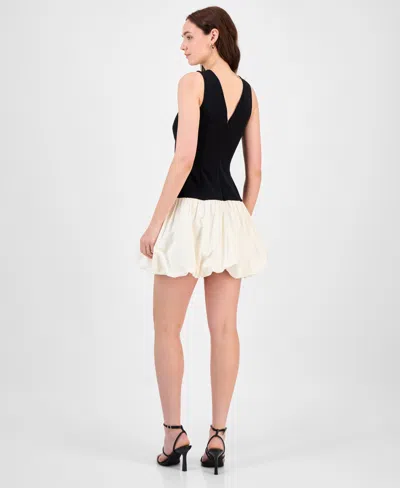 Rachel Rachel Roy Women's Lindy Mixed-media Mini Dress