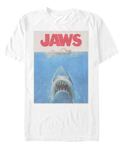 Jaws Men's Retro  Poster Short Sleeve T-shirt