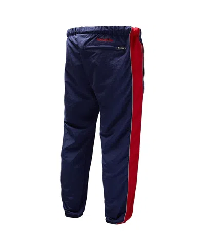 Mitchell & Ness Men's Navy La28 Windbreaker Pants In Multi