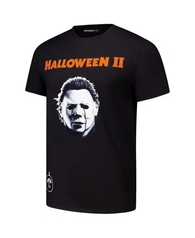 Freeze Max Men's Black Halloween Pumpkin T-shirt In Black
