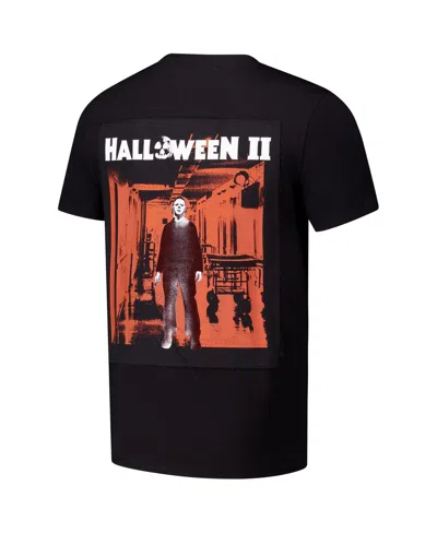 Freeze Max Men's Black Halloween Pumpkin T-shirt In Black