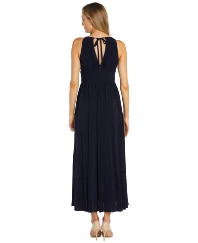 R & M Richards R&m Richards Beaded Gown