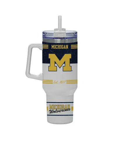 Indigo Falls Michigan Wolverines 40oz. Rocky Vintage Tumbler