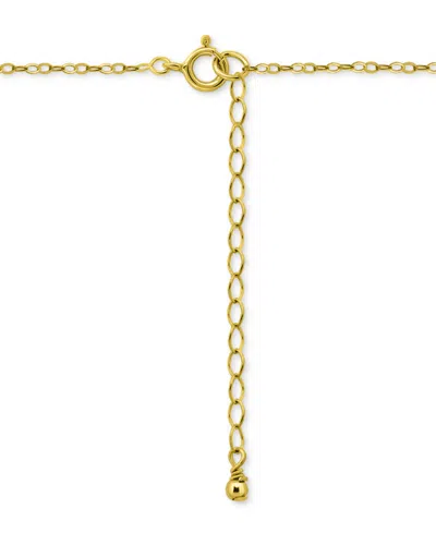 Giani Bernini Cubic Zirconia Pear Solitaire Pendant Necklace, 16" + 2" Extender, Exclusively At Macy's
