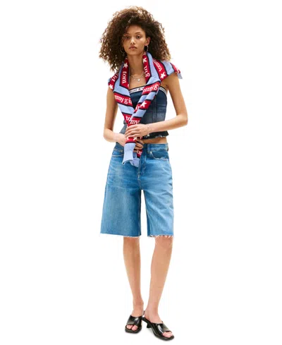 Tommy Jeans Tommy Girl Women's Denim Tube Top
