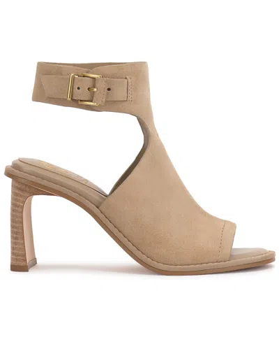 Vince Camuto Women's Faelan Ankle Strap Peep Toe High Heels